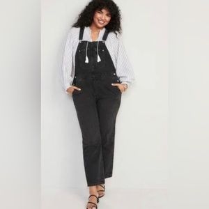 Old Navy Black Overalls